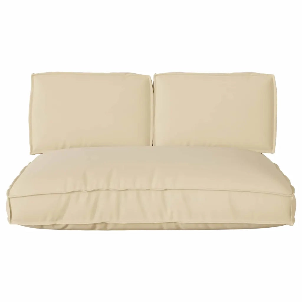 Set di Cuscini 3 pcs Beige Tessuto Oxford 3402132