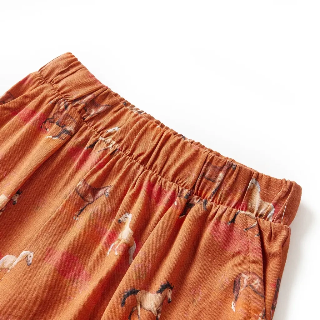 Gonna da Bambina Cognac 128 15059