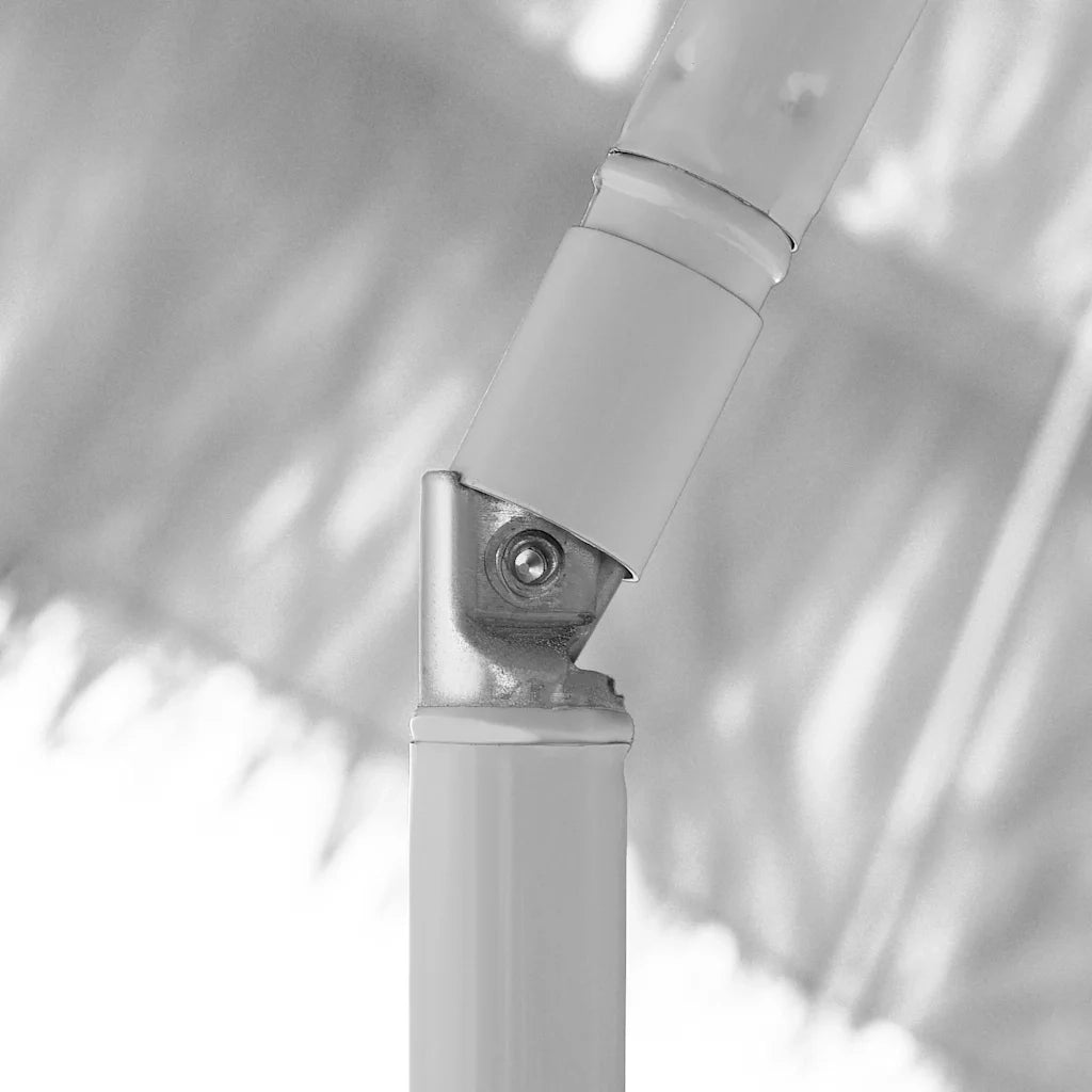 Ombrello | Parasolne da Spiaggia Hawaii Bianco 180 cm