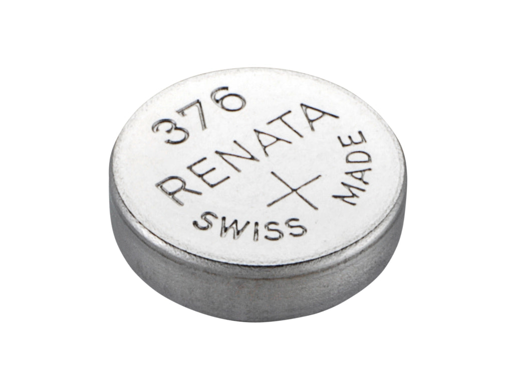 BATTERIA a BOTTONE all'ossido d'argento 376 RENATA