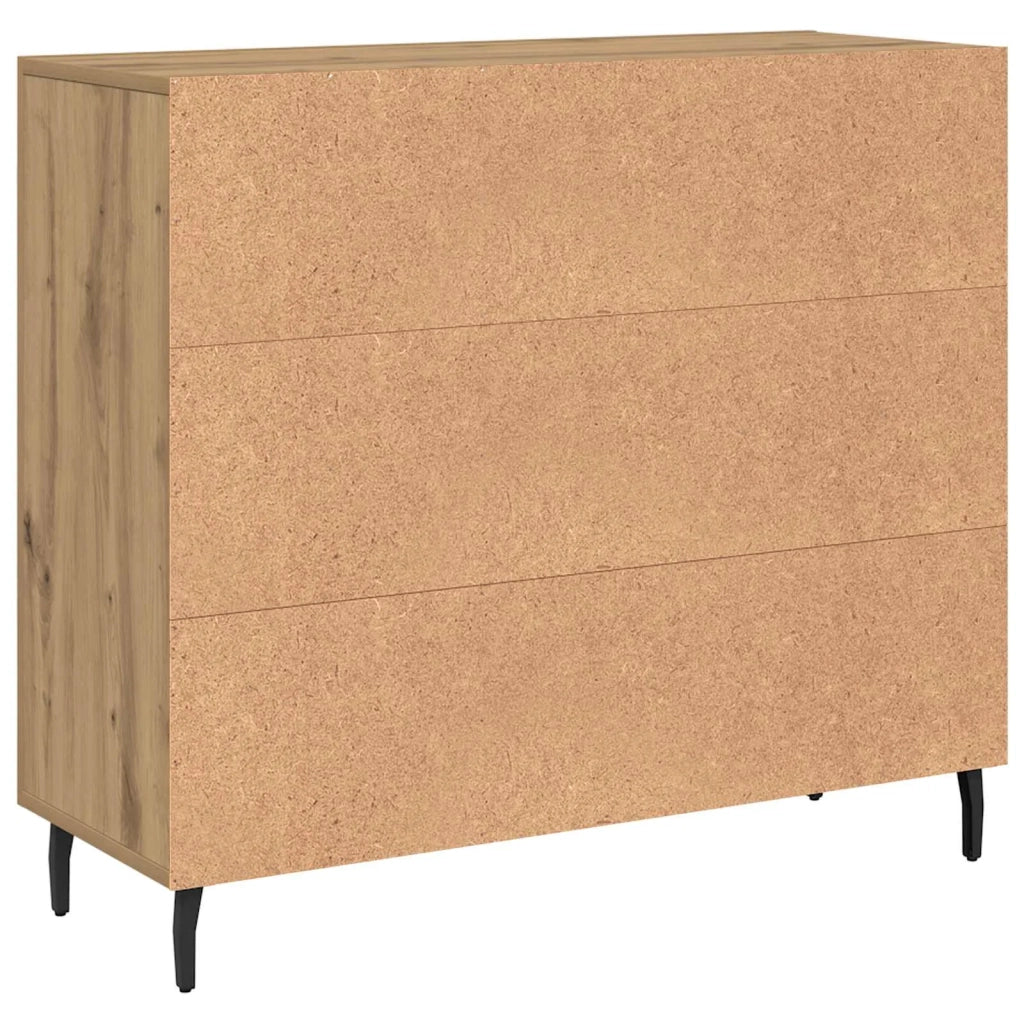 Credenza Rovere artigianale 90 x 34 x 80 cm Legno multistrato 879587