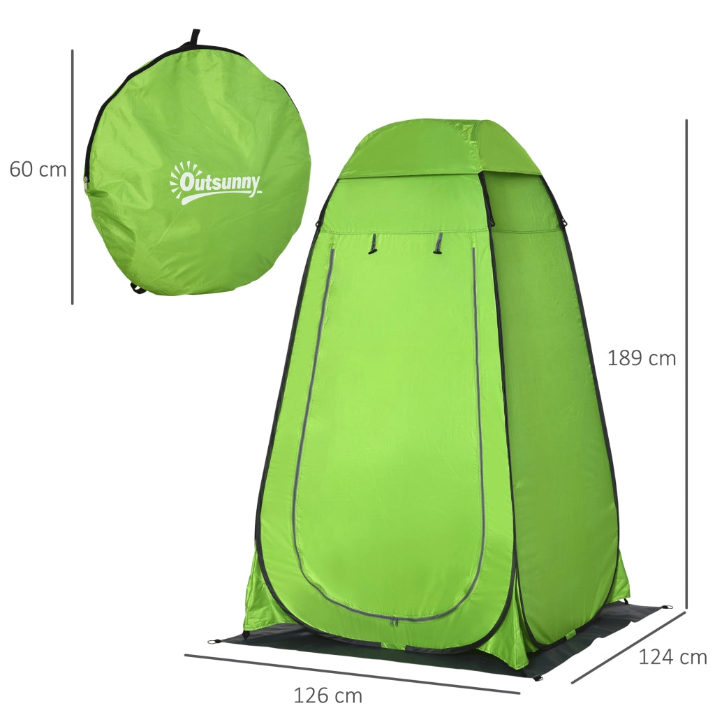 Tenda Doccia Esterna ¨C Minimal ¨C Verde 126x124x189cm