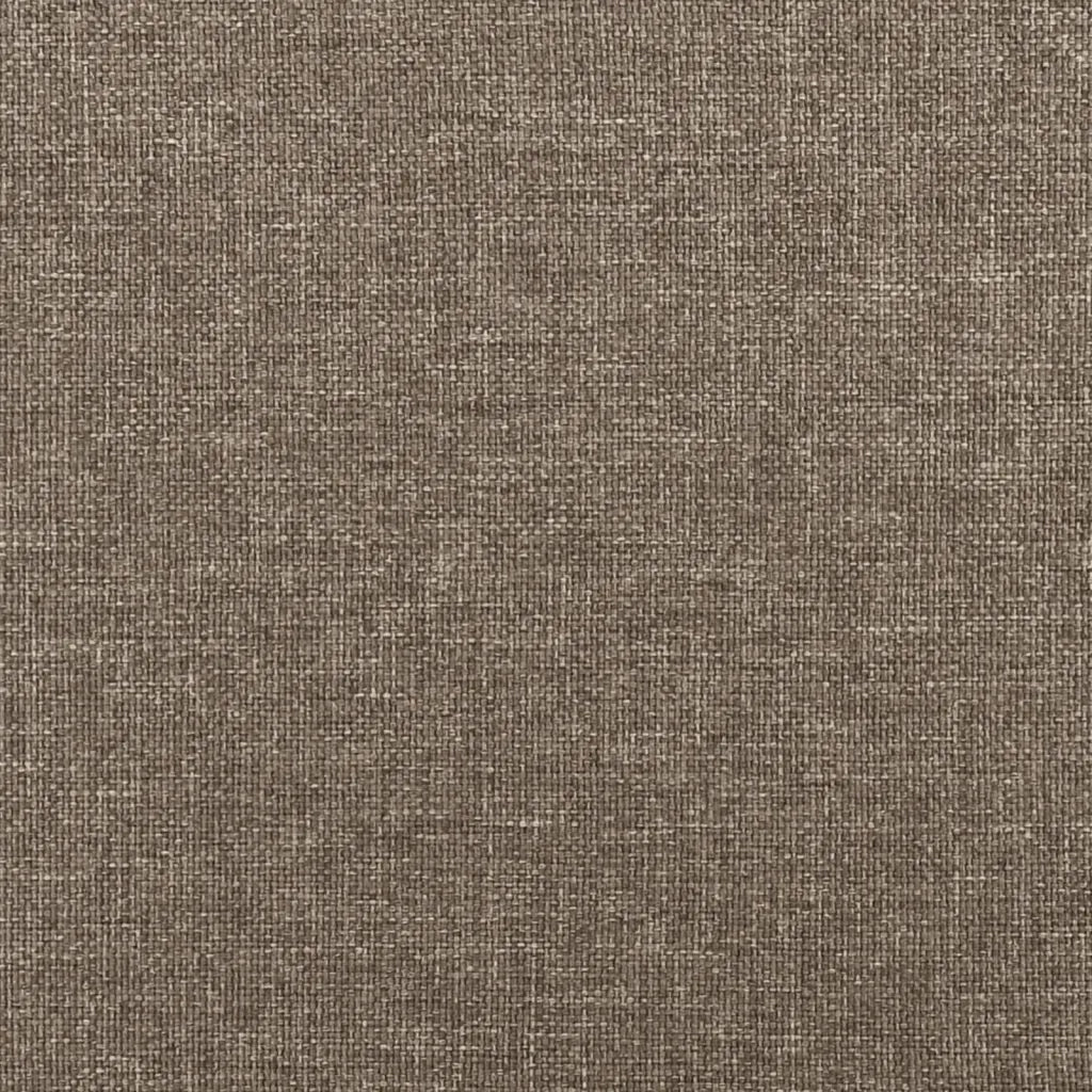 Testiera 2 pz-Set di 2 Testata-Testiera Decorativa Tortora 100x5x78/88 cm in Tessuto 164719