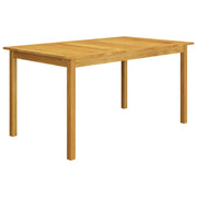 Set Mobili da Pranzo per Giardino 5 pz Beige 3067763
