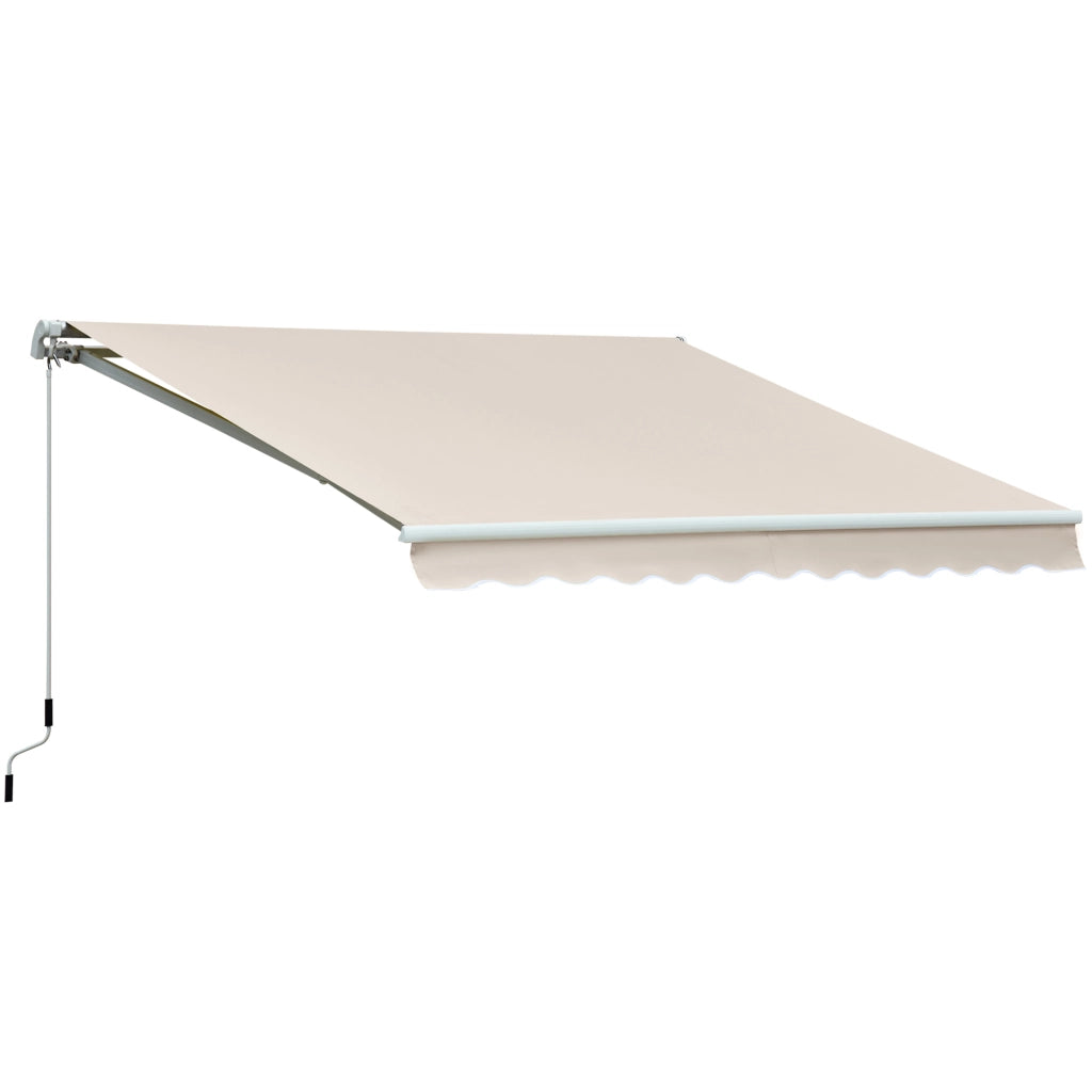 Tenda da Sole a Bracci per Esterno ¨C Minimal ¨C Beige 3x2.5m