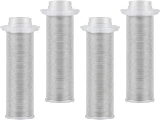 Filtro sedimentario per spin-down con 4 pezzi di filtro a griglia