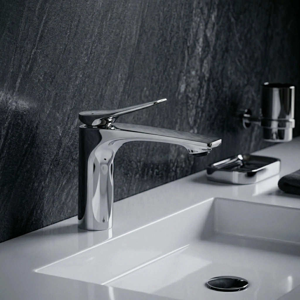 Rubinetto Per Lavabo Premium Rea Vision Chrome Low