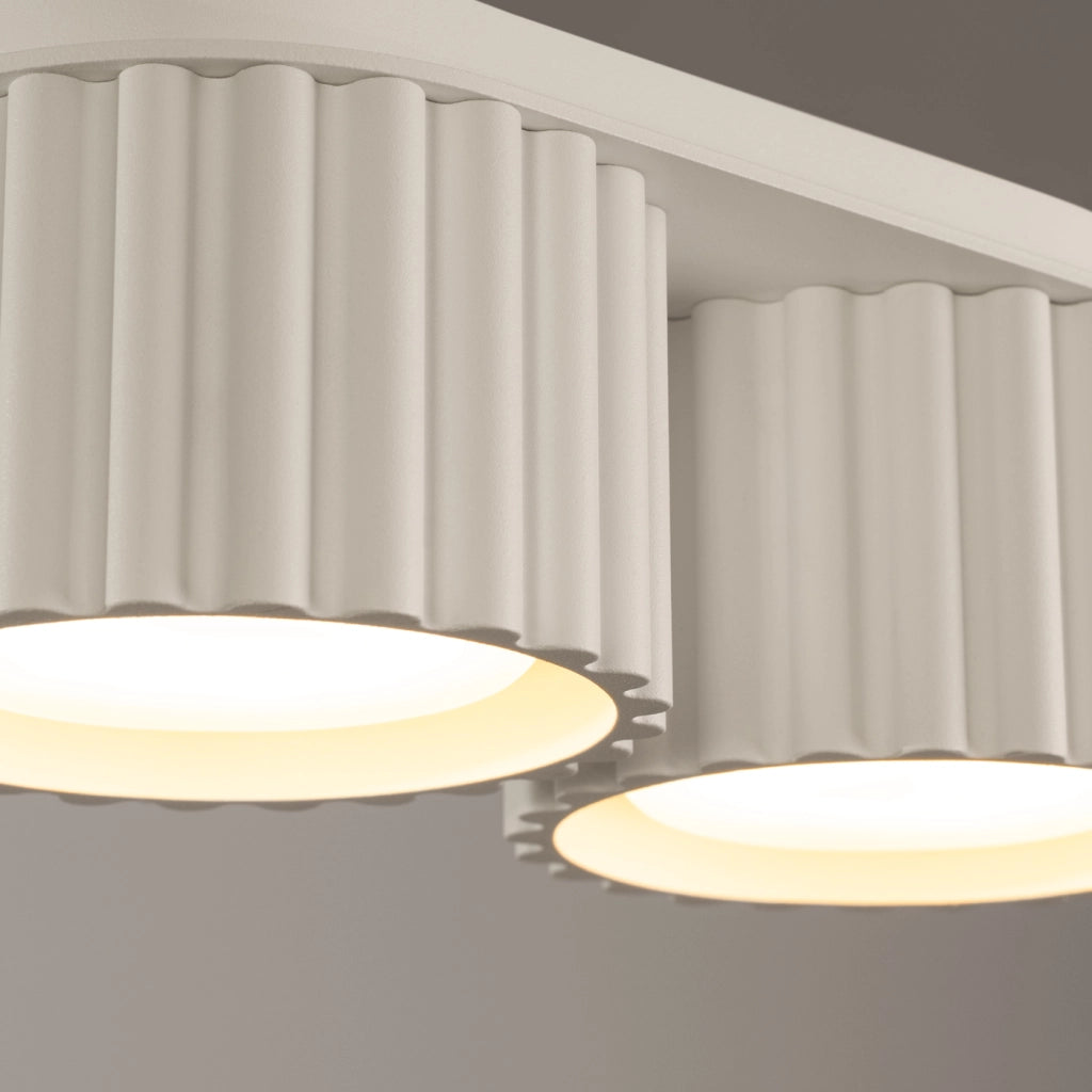 Lampada da soffitto AURA 2 beige Gx53