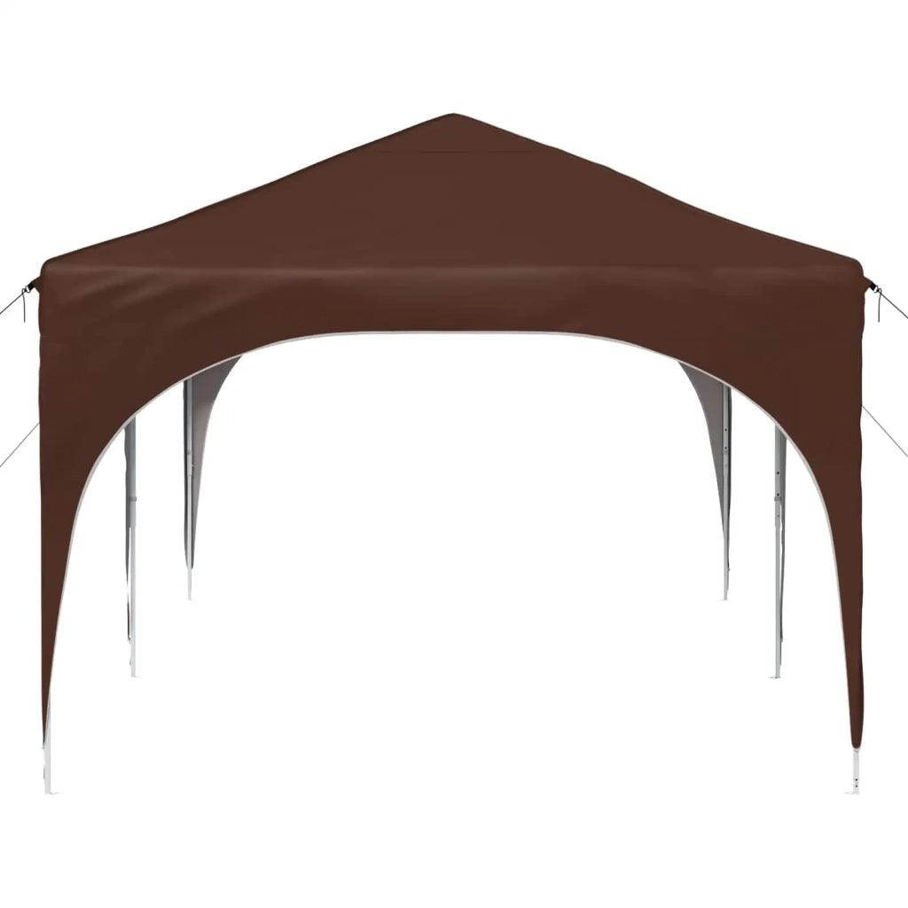 Tenda per feste a pop-up Marrone 575 x 288 x 245 cm 42019885