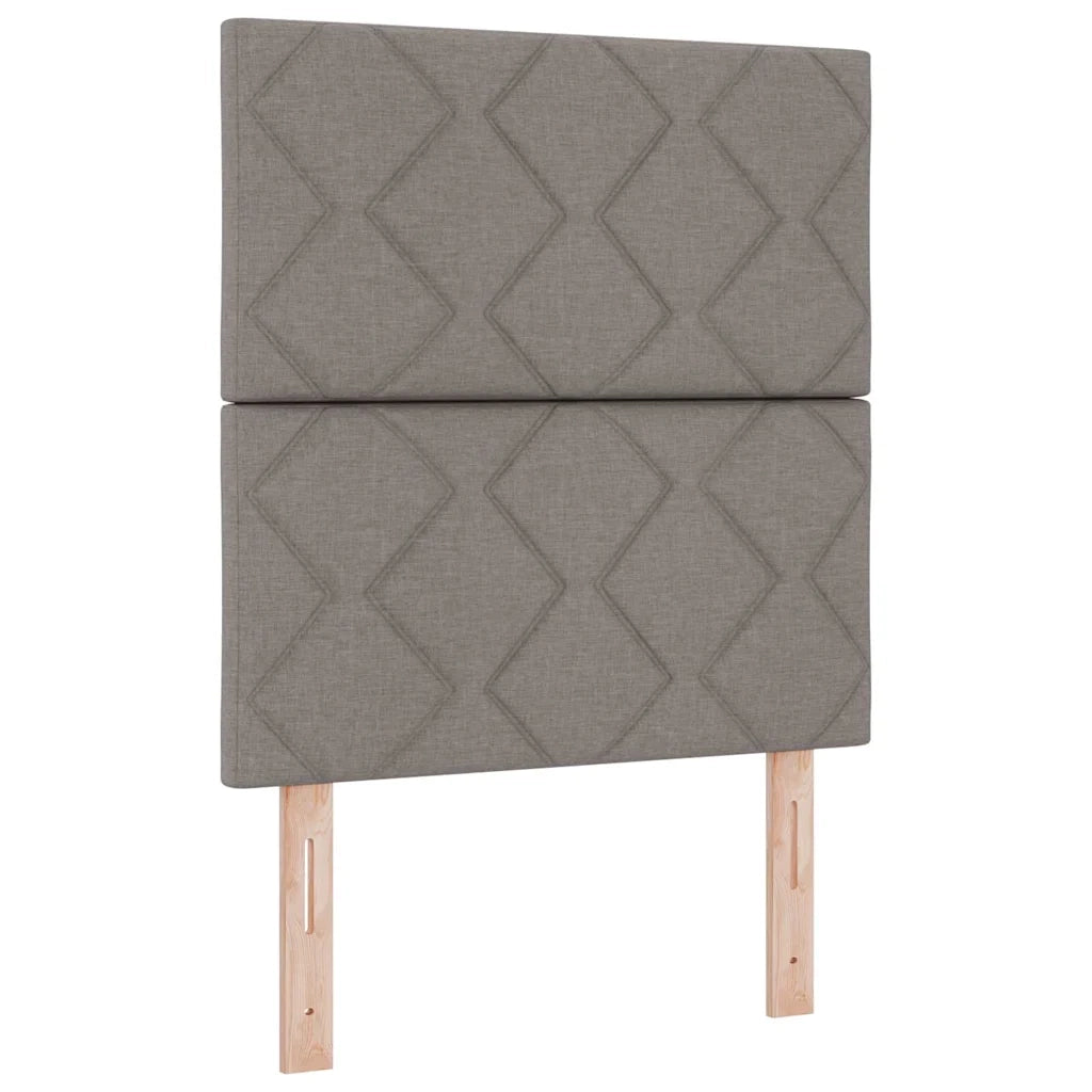 Letto a Sorgente LED con materasso Talpa 80 x 200 cm Tessuto 3343135