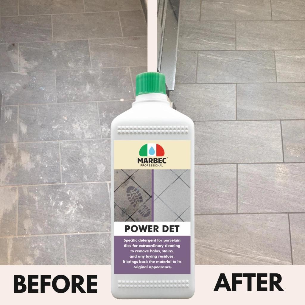 Come pulire il gres porcellanato POWER DET   1LTx6Pz