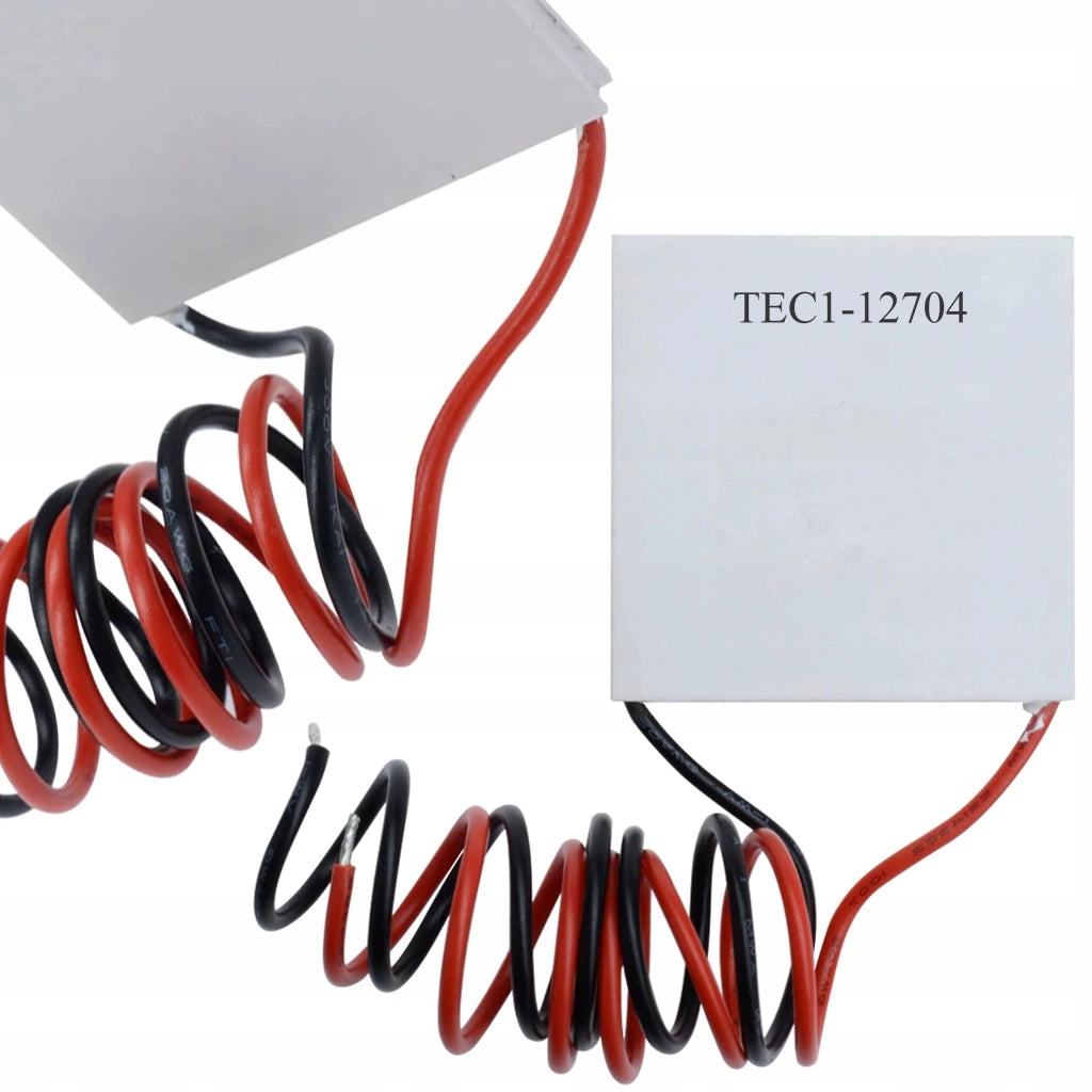Ogniwo Peltier TEC1-12704 40x40mm – Raffreddamento e Riscaldamento | 61W, 12V, 4A