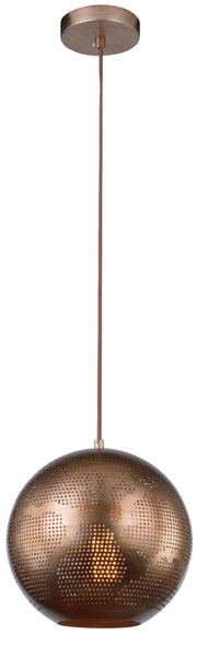 Lampada a sospensione Candellux Sfinks bronzo metallo Ø25