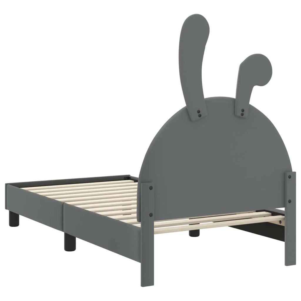 Struttura letto bambini con testata Grigio chiaro 80 x 160 cm 42011193