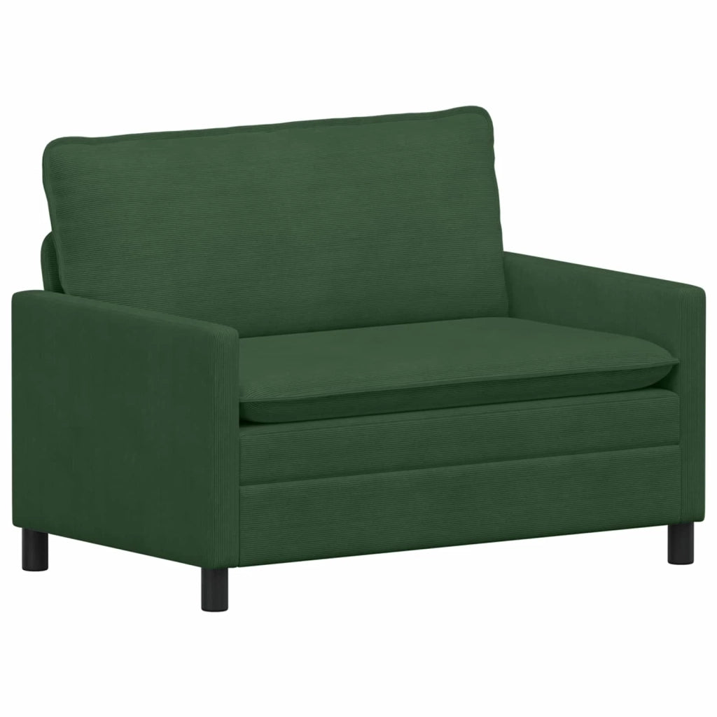 Set di divani 2 pcs Verde Giungla Tessuto 3417045