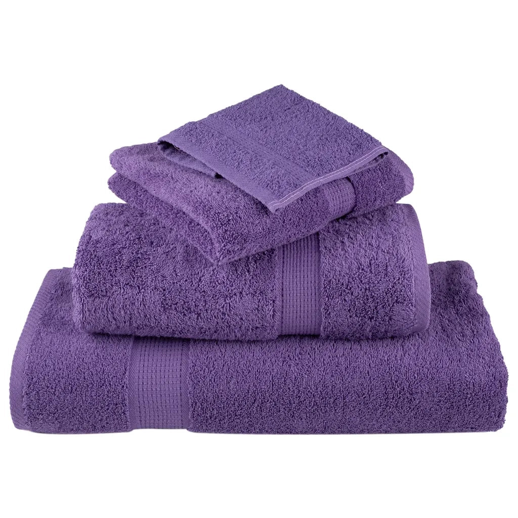 Set ASciugamani SOLUND 6 pz Viola 600 gsm 137562
