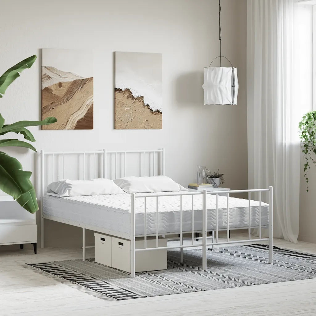 Materasso in Schiuma-Materasso per Letto Bianco 120x220 cm Durezza H2 H3