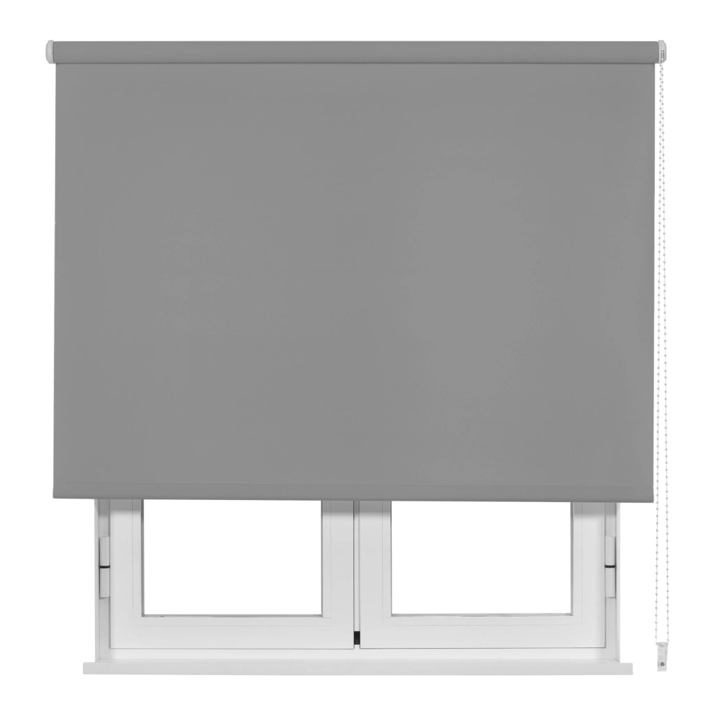 VIEWTEX Tenda a rullo Traslucida Basic Grigio 135 X 250cm - Made in Europe - 5 anni di Garanzia