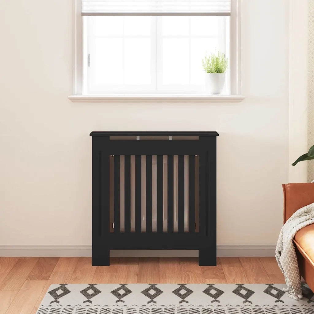 Copertura per Radiatore Nera in MDF 78 cm cod mxl 77256