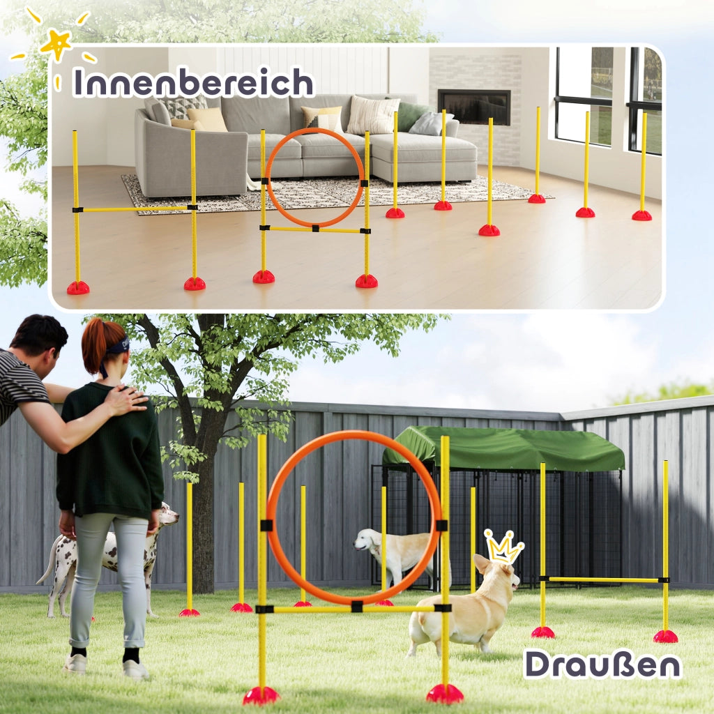 Set Agility per Cani ¨C zephmum ¨C 3 Pezzi, H¨¹rden e Stanghe