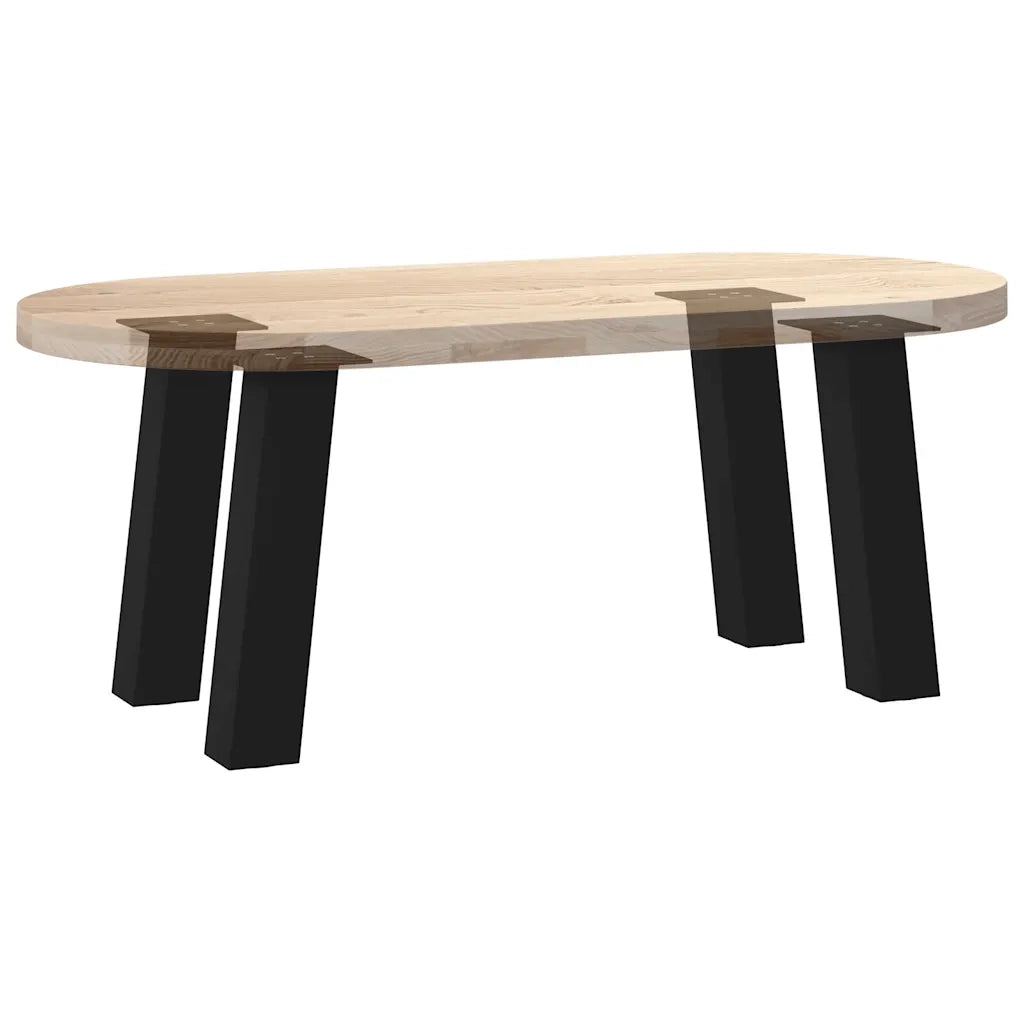 Gambe per Tavolino da Caffè 4 pz Nere 30 cm Acciaio 4012496