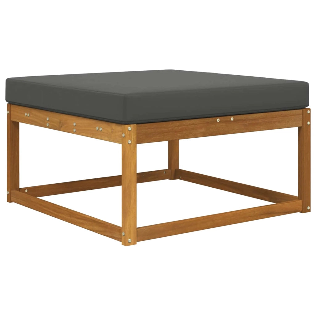 Cuscino per sedie | Cuscino per divano da esterno Antracite 80 x 80 x 8 cm
