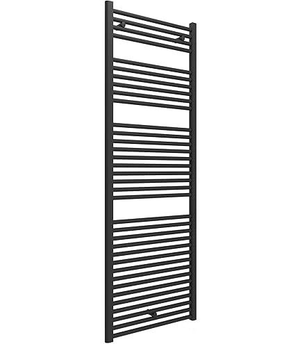TERMOARREDO LINEA KALURA DIRITTO H 800- Nero Opaco  Int. 400- ATON- pezzi 1