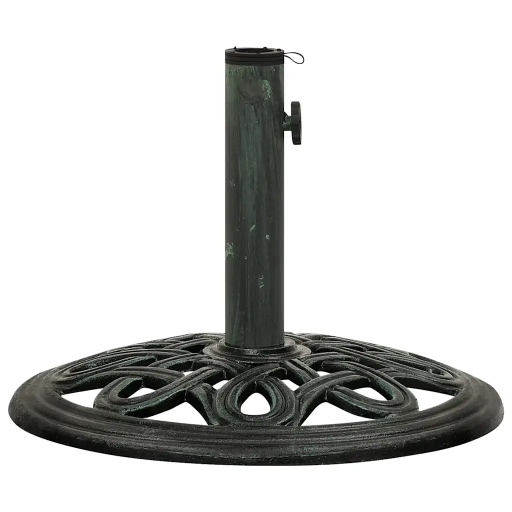Base per Ombrellone Verde 40x40x32 cm in Ghisa 317765