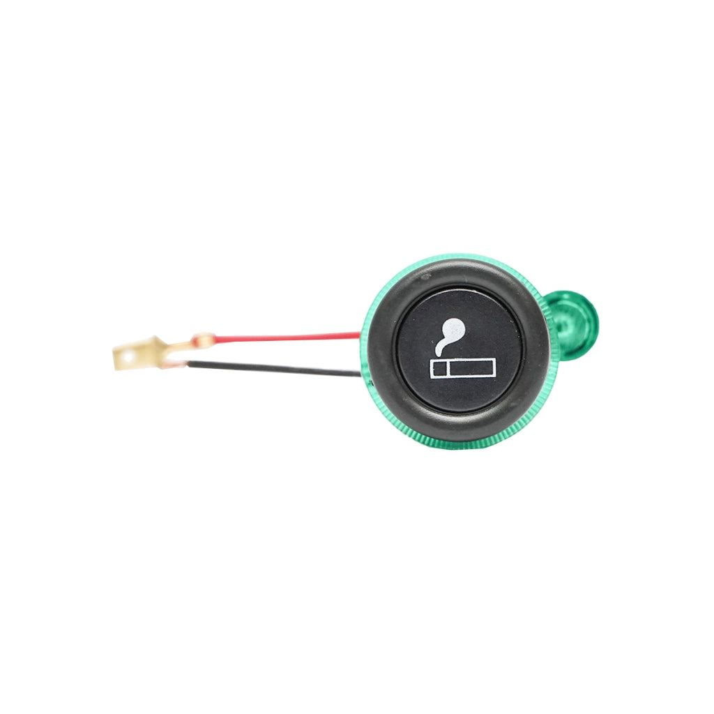 Presa accendisigari universale 12V fi28 per auto, con luce verde integrata Breckner Germany