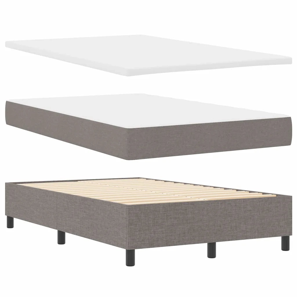 Letto a molle con materasso Talpa 120 x 190 cm Tessuto 3339452