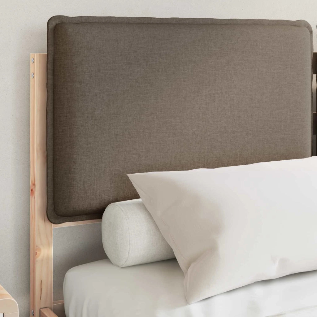 Letto con Testiera Rivestita-Struttura Letto con Testiera Talpa 140 x 190 cm Pino massello 239658