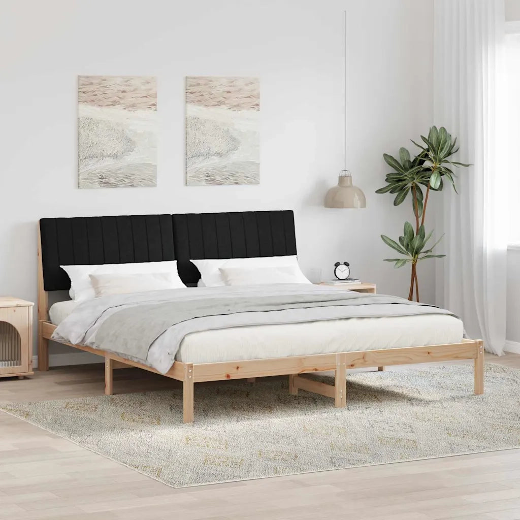 Letto matrimoniale | Letto per adulti | Struttura del letto Marrone 180 x 200 cm Pino massello