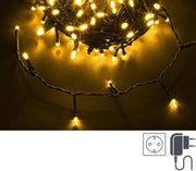 1500 LED classico 5 mm filo verde IP44