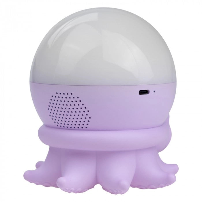 Lampada notte bimbi proiettore RGB telecomando viola 10W