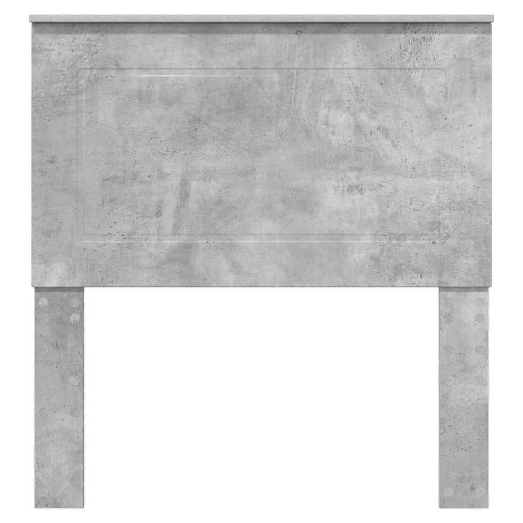Testiera | Testata Grigio Cemento 100 cm Legno ingegnerizzato