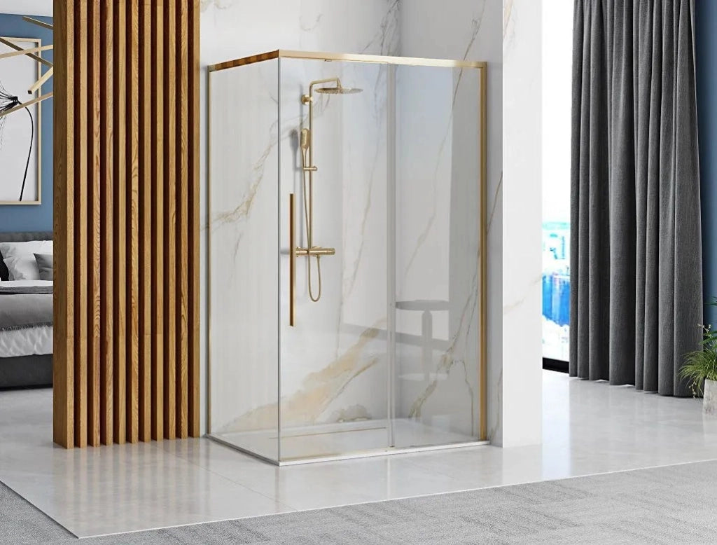 Cabina Doccia Solar Gold 90x90 con piatto doccia Savoy