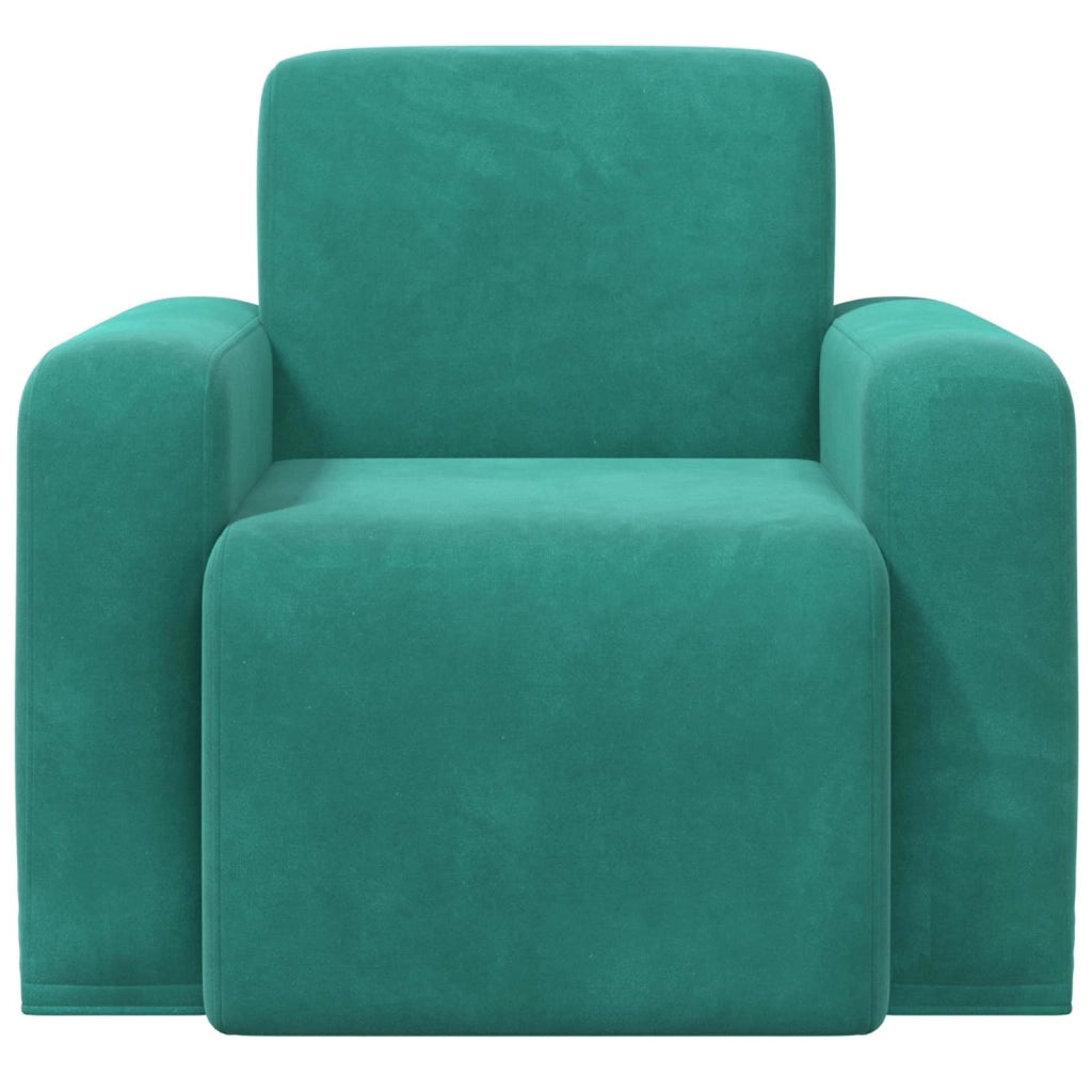 Poltrona Turchese Velluto (V) 42042439