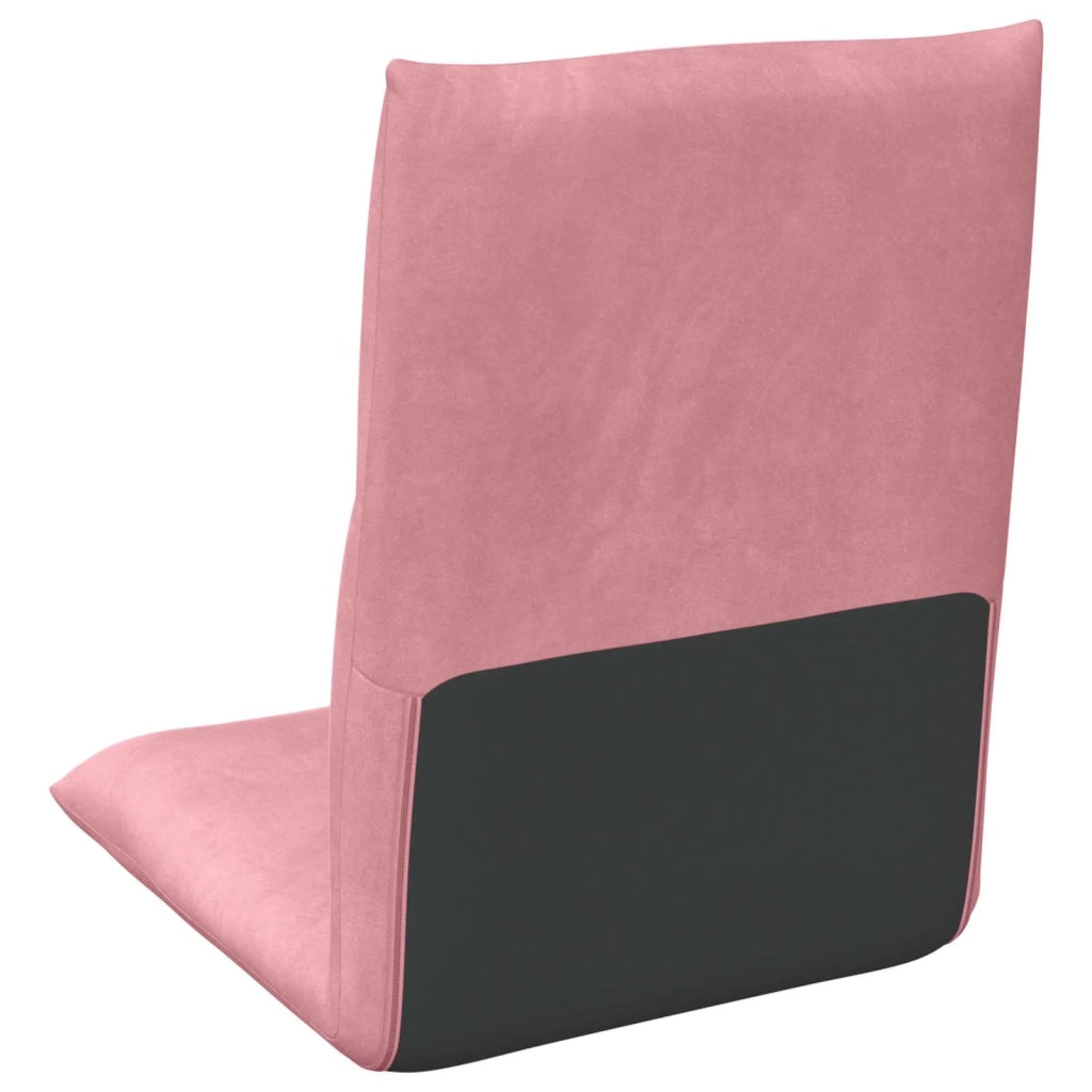 Sedia da Pavimento Rosa 46 x 50 x 61 cm Velluto 42028177