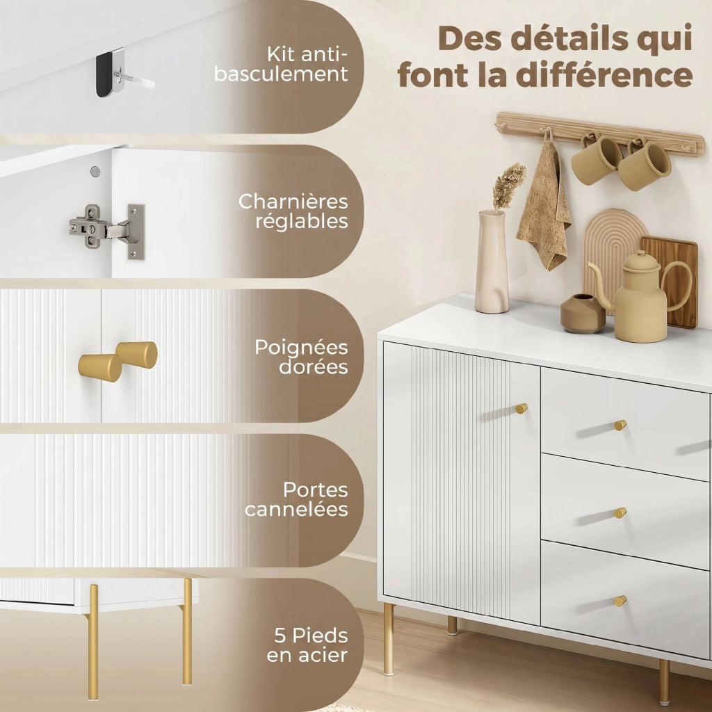 Buffet da cucina ¨C Minimal ¨C bianco