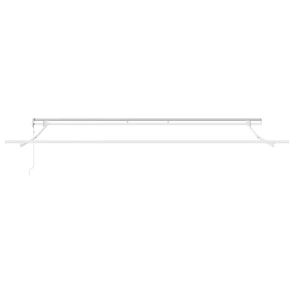 Tenda Sole Retrattile Automatica 400x300 cm Antracite e Bianco