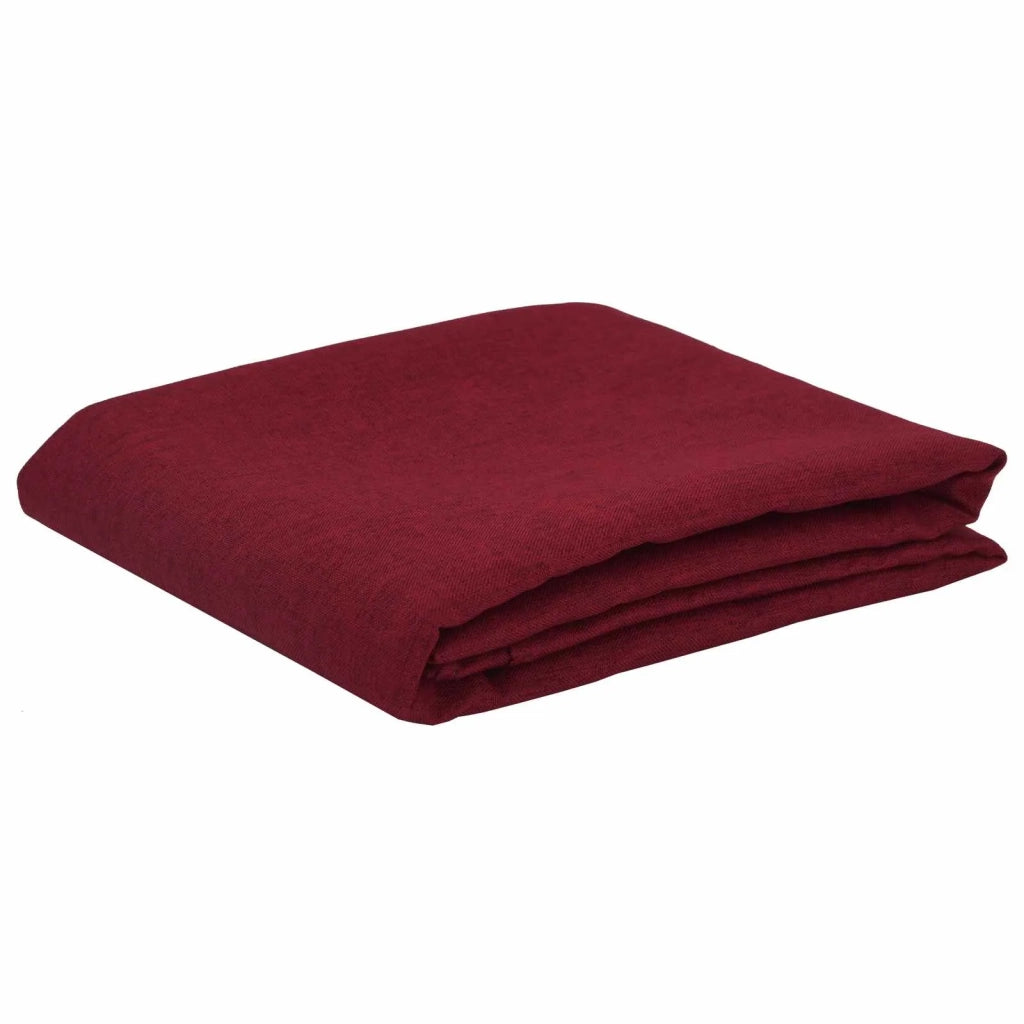 Tovaglia da Tavolo Rotondo Rosso Vino Ø 180 cm 42040029