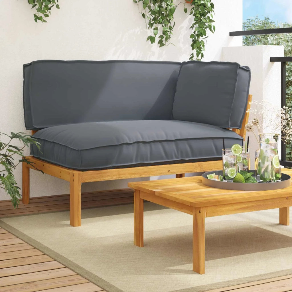 Set di divani con cuscino Antracite 133 x 92 x 69 cm 3418156