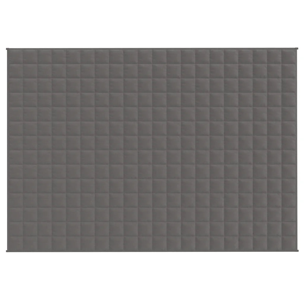 Coperta Ponderata Grigia 138x200 cm 6 kg Tessuto 350772