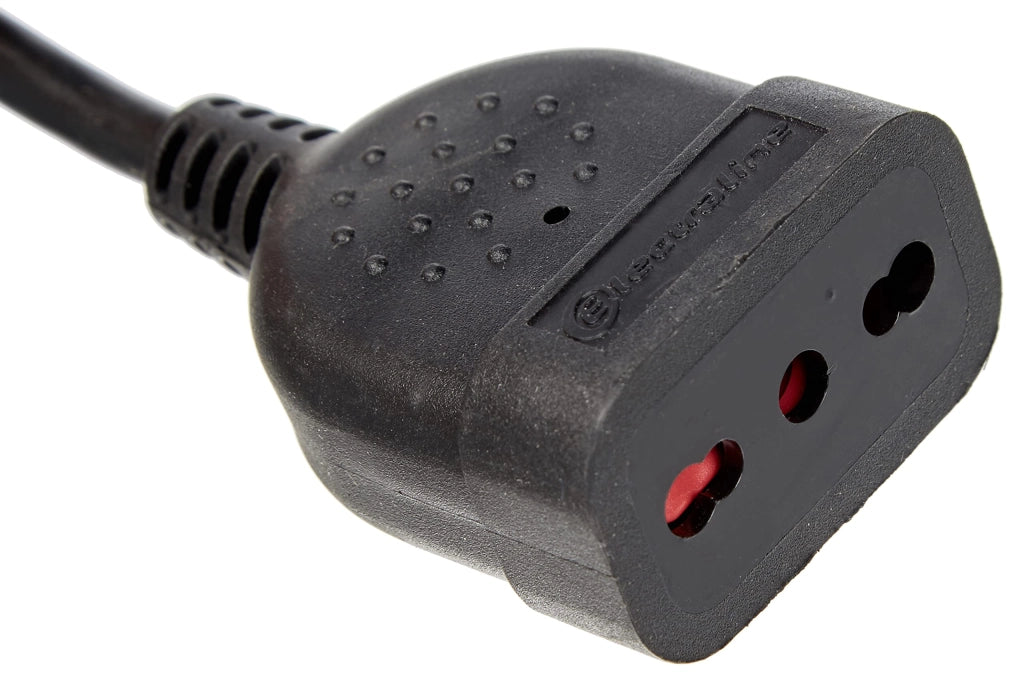 Prolunga Lineare 3 m Sez 3 x 1 16A Bipasso Nero