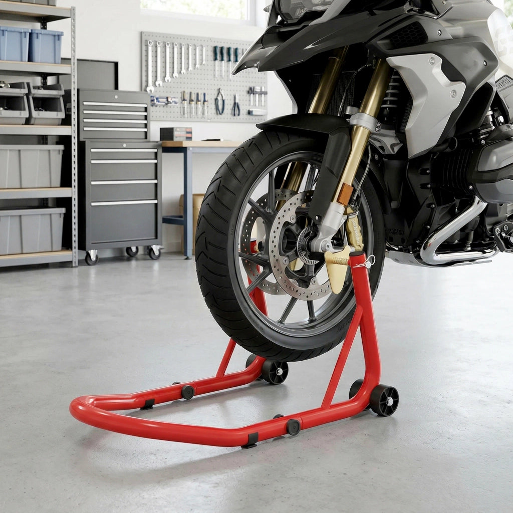 Cavalletto per moto anteriore ¨C Minimal ¨C Rosso