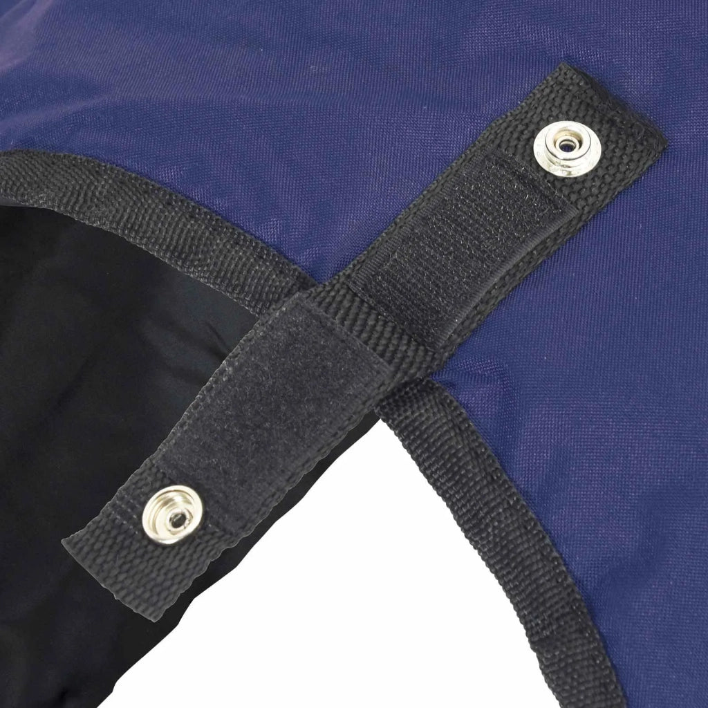 Coperta per Cavalli Verde Scuro e Nero 125 cm Poliestere 42013122