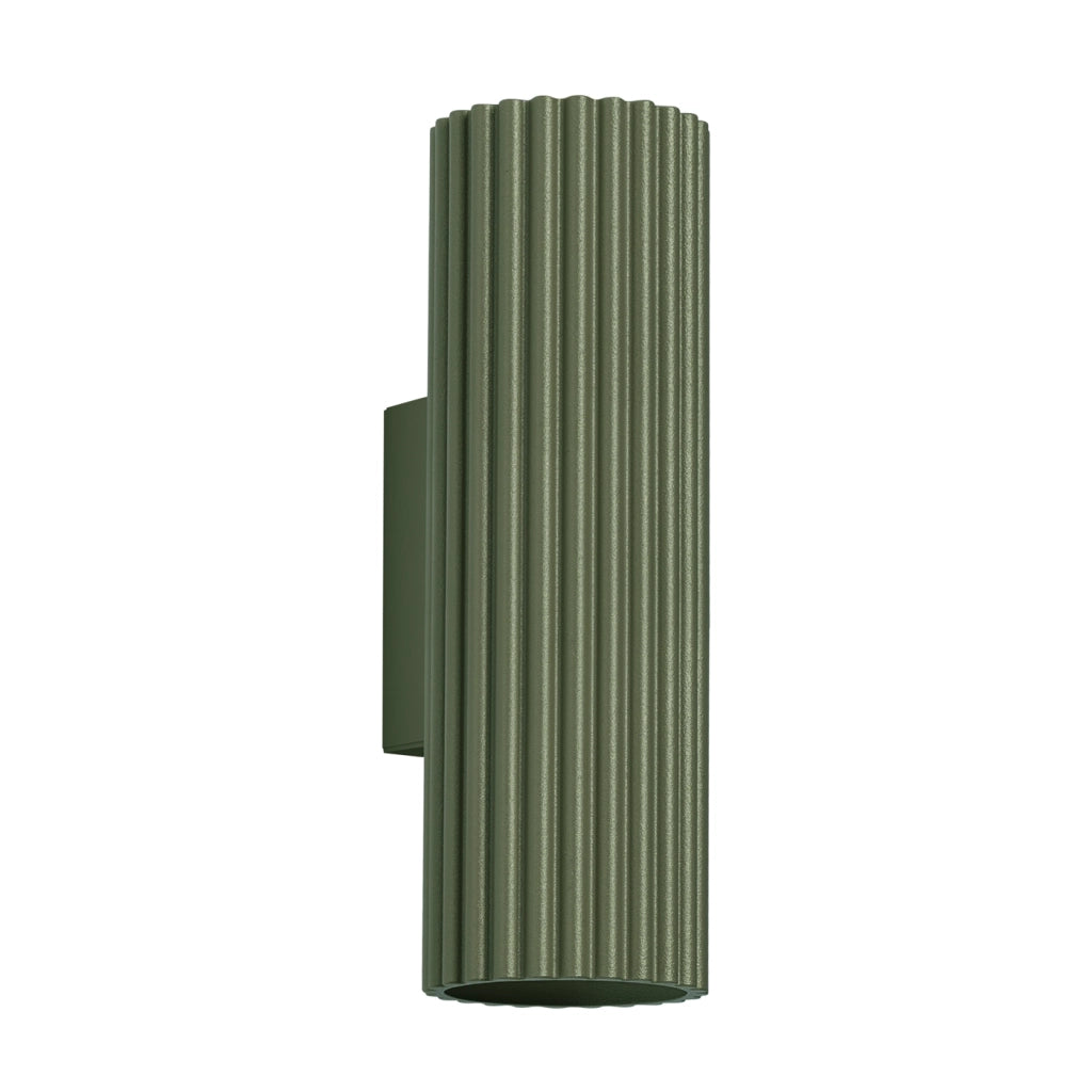 Lampada da parete KARBON 20 verde oliva