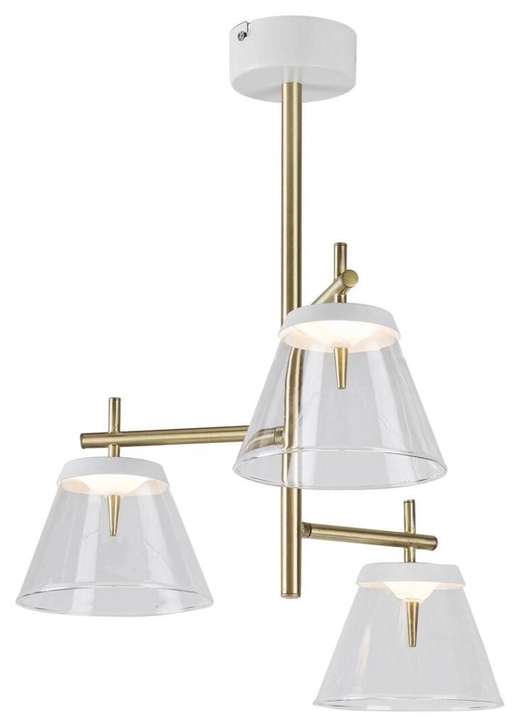 Lampada a sospensione LED 18W bianca Rabalux Aviana