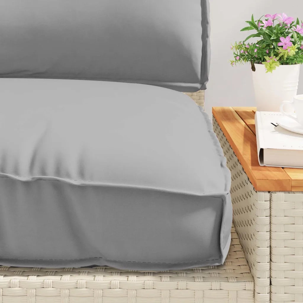 Set di Cuscini 3 pcs Grigio Tessuto Oxford 3402130