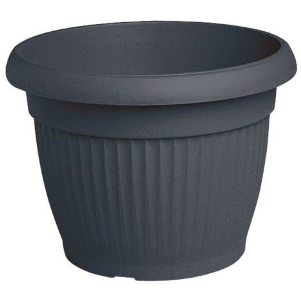 Vaso Terra Giardino 50 Antracite Set 2 Pezzi - Arca